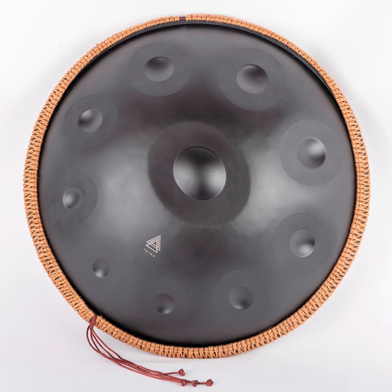 Tetra Handpan | D Kurd | 10 Notes | Stainless Steel | Space Blue | 440 Hz