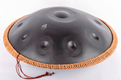 Tetra Handpan | D Kurd | 10 Notes | Stainless Steel | Space Blue | 440 Hz