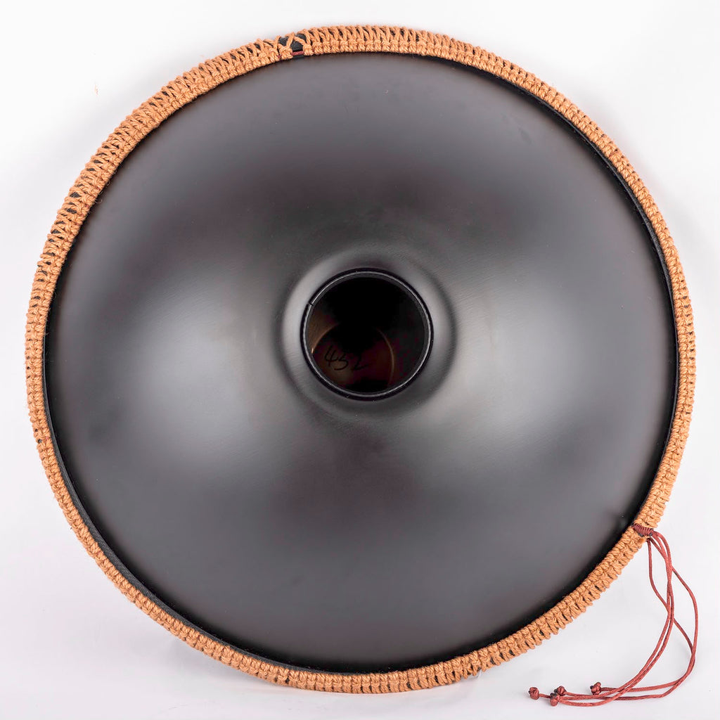 Tetra Handpan | D Kurd | 10 Notes | Stainless Steel | Space Blue | 440 Hz