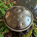 Tetra Handpan | D Kurd | 12 Notes | Gold Mandala| 432 Hz